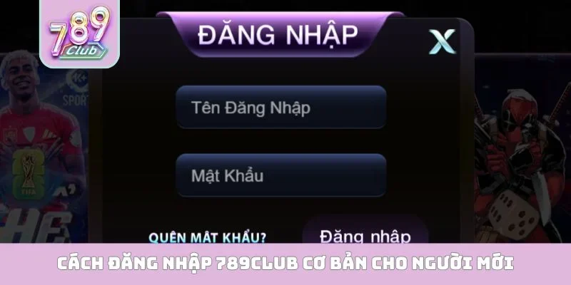 Cách đăng nhập 789Club cơ bản cho người mới