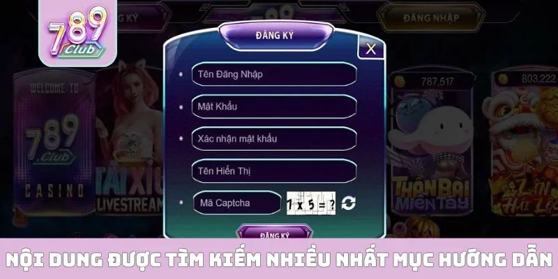 Các nội dung được tìm kiếm nhiều nhất mục hướng dẫn